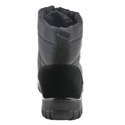 Flexus Spring Step Lakeeffect Boots for Women - Waterproof Ladies Boots with Front Zipper Closure - Women's Snow Boots for Winter - Black EU 37 / US 6.5-7