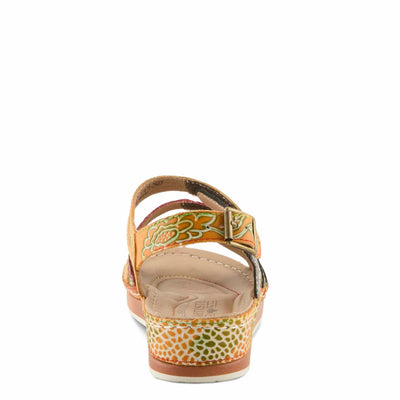 L�Artiste by Spring Step Women's Sumacah-cam Slide Sandal, Camel, 35 EU/5 M US