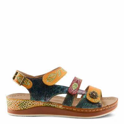 L�Artiste by Spring Step Women's Sumacah-cam Slide Sandal, Camel, 35 EU/5 M US