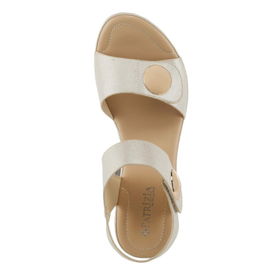 PATRIZIA Women's Dade Sandals Bone EU 39 / US 8.5