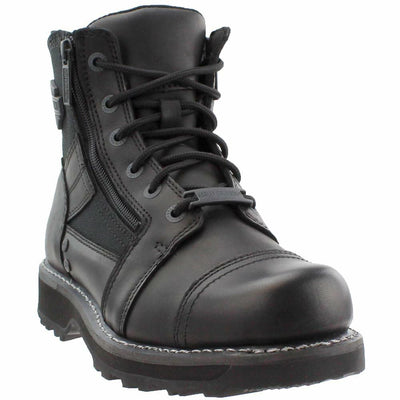 HARLEY-DAVIDSON FOOTWEAR Men's Bonham Work Boot, Black, 8 M US