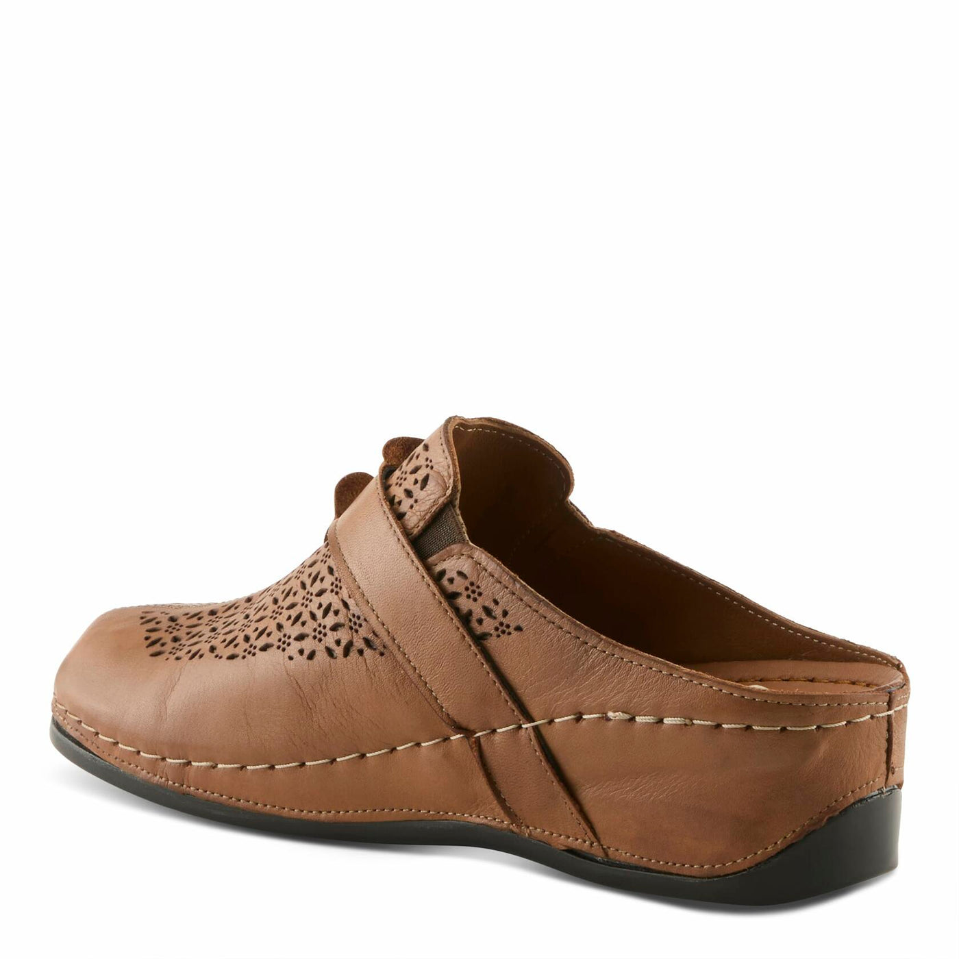 Spring Step Women's Lilybean Leather Clog Camel EU 39 / US 8.5