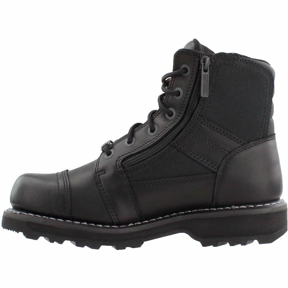 HARLEY-DAVIDSON FOOTWEAR Men's Bonham Work Boot, Black, 9 M US