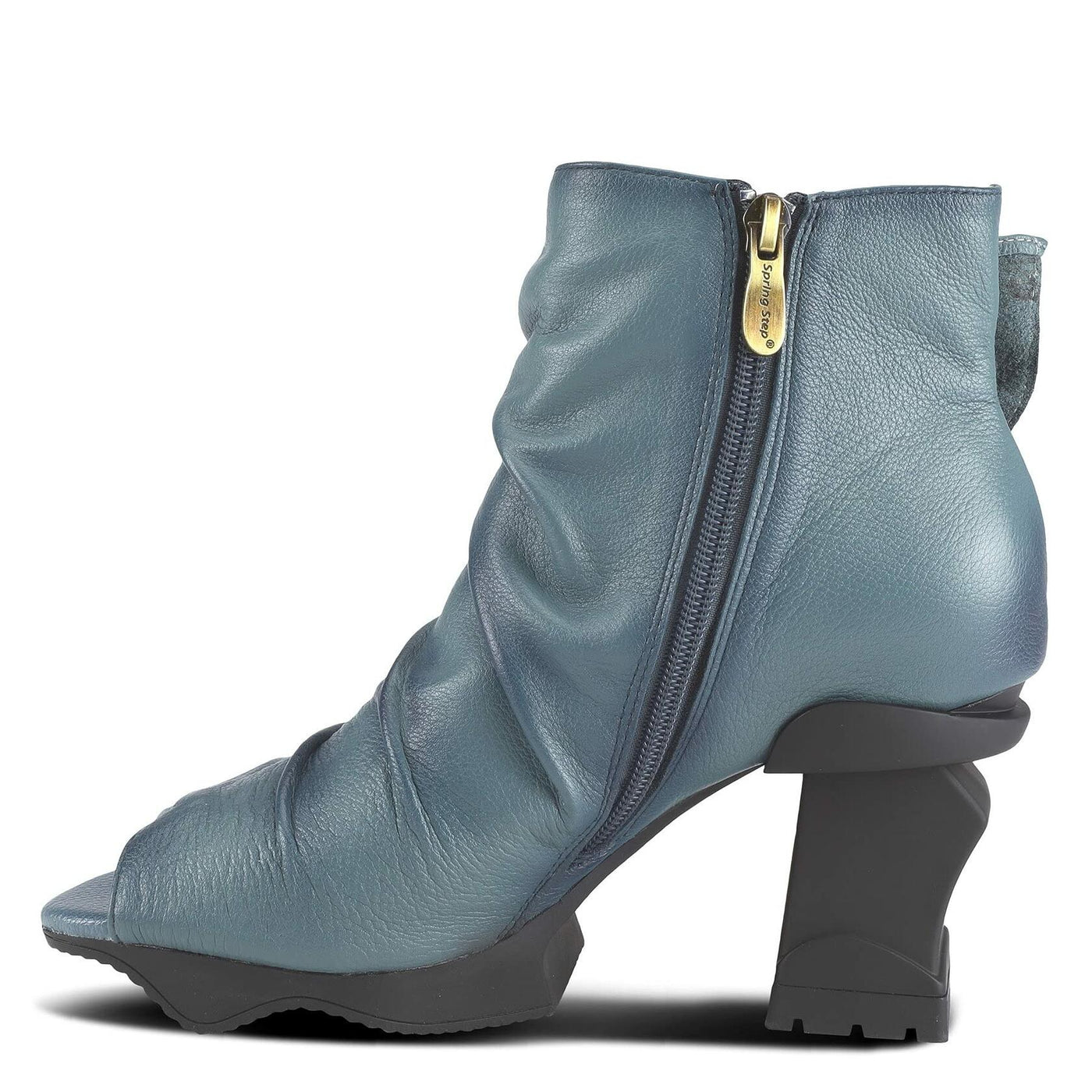 Spring Step L`Artiste Women's Nesgara Shootie Denim Blue EU 42 / US 10.5-11