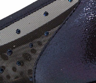 Lady Couture Rhinestone Mesh Dressy Shoes | Women’s Elegant Evening Pumps for Party, Wedding & Formal Occasions