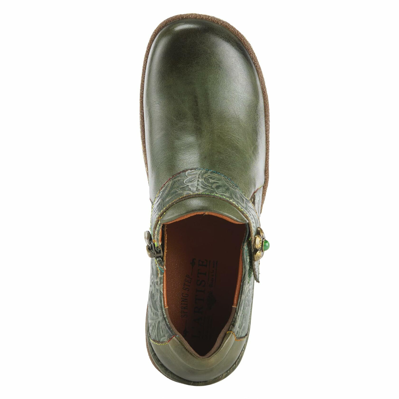 Spring Step L'Artiste Women's Gyarados Leather Slipper Black Multi EU 40 / US 9