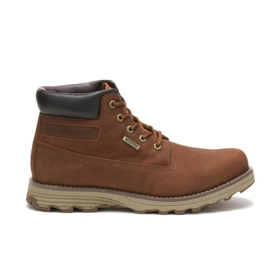 Cat Footwear Men's Founder WP TX Construction Boot, Danish Brown, 10.5
