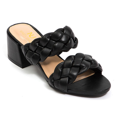 Ninety Union Twist Twisted Tow Band Low Heel Slide Sandal
