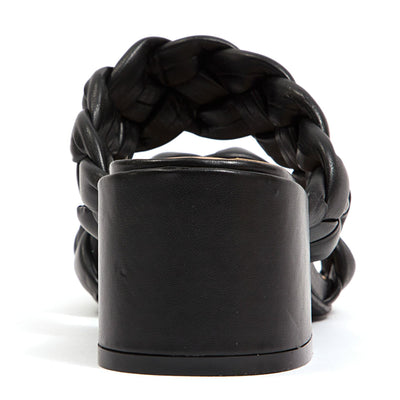 Ninety Union Twist Twisted Tow Band Low Heel Slide Sandal