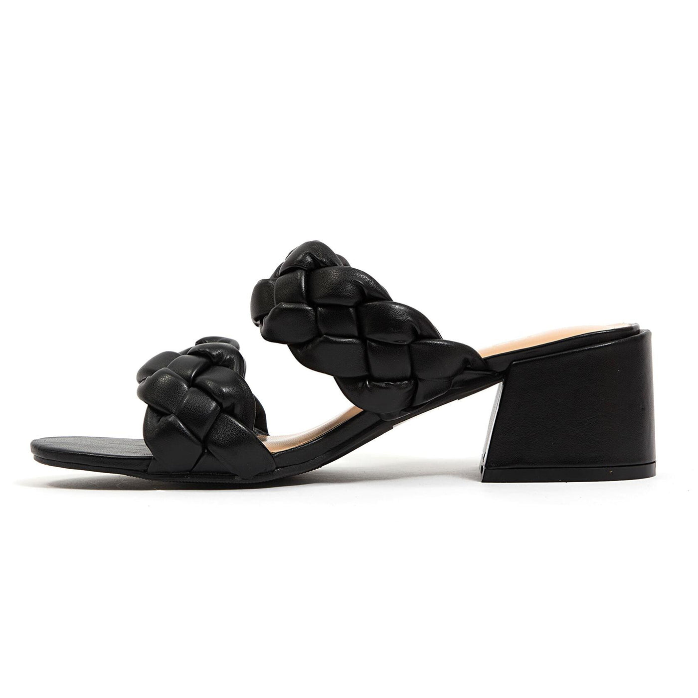Ninety Union Twist Twisted Tow Band Low Heel Slide Sandal