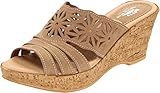 Spring Step Women's Dora Sandal, Beige, 5