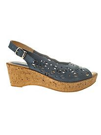 Spring Step Women's Abigail Slingback Sandal,Blue,37 EU/6.5 - 7 M US