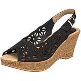 Spring Step Women's Abigail Slingback Sandal,Black,35 EU/5 M US